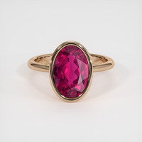 3.20 Ct. Gemstone Ring, 14K Rose Gold 1