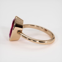 3.20 Ct. Gemstone Ring, 14K Rose Gold 4