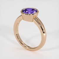 2.24 Ct. Gemstone Ring, 14K Rose Gold 2