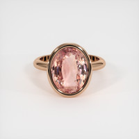 8.08 Ct. Sapphire Ring, 14K Rose Gold 1