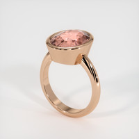 8.08 Ct. Sapphire Ring, 14K Rose Gold 2