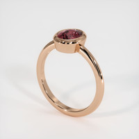 1.19 Ct. Sapphire Ring, 14K Rose Gold 2