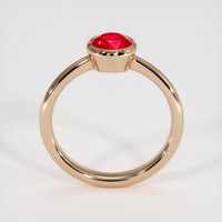 1.10 Ct. Ruby Ring, 14K Rose Gold 3