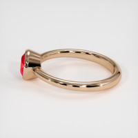 1.10 Ct. Ruby Ring, 14K Rose Gold 4