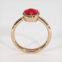 2.17 Ct. Ruby Ring, 14K Rose Gold 3