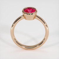 2.09 Ct. Ruby Ring, 14K Rose Gold 3