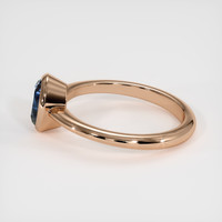 1.17 Ct. Sapphire Ring, 14K Rose Gold 4