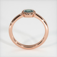 0.59 Ct. Sapphire Ring, 14K Rose Gold 3