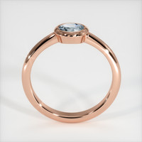 0.65 Ct. Sapphire Ring, 14K Rose Gold 3