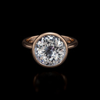 5.38 Ct. Gemstone Ring, 18K Rose Gold 1