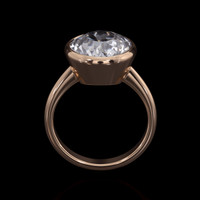 5.38 Ct. Gemstone Ring, 18K Rose Gold 3