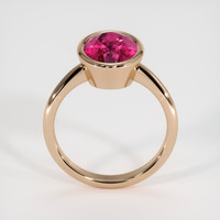 3.20 Ct. Gemstone Ring, 18K Rose Gold 3