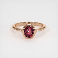 1.19 Ct. Sapphire Ring, 18K Rose Gold 1