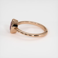 1.19 Ct. Sapphire Ring, 18K Rose Gold 4