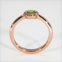 0.67 Ct. Sapphire Ring, 18K Rose Gold 3