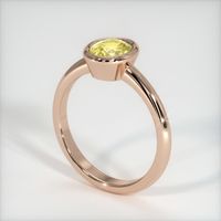 1.26 Ct. Sapphire Ring, 18K Rose Gold 2