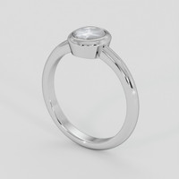 1.09 Ct. White Sapphire Ring, Silver 2