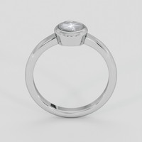 1.09 Ct. White Sapphire Ring, Silver 3