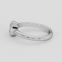 1.09 Ct. White Sapphire Ring, Silver 4