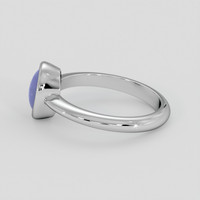 1.75 Ct. Blue Sapphire Ring, Silver 4