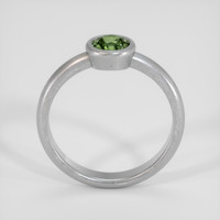 0.63 Ct. Green Sapphire Ring, Silver 3