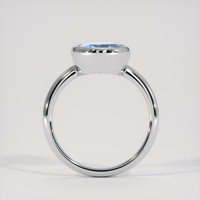 5.14 Ct. Blue Sapphire Ring, 14K White Gold 3