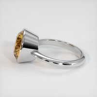 4.16 Ct. Gemstone Ring, 14K White Gold 4