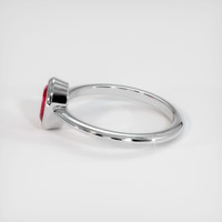 1.02 Ct. Sapphire Ring, 14K White Gold 4