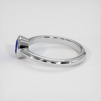 0.94 Ct. Sapphire Ring, 14K White Gold 4