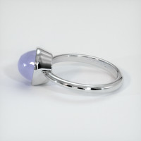 6.84 Ct. Sapphire Ring, 14K White Gold 4
