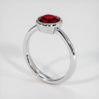 1.70 Ct. Gemstone Ring, 18K White Gold 2