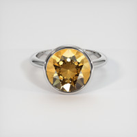 4.16 Ct. Gemstone Ring, 18K White Gold 1