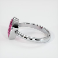 2.98 Ct. Sapphire Ring, 18K White Gold 4
