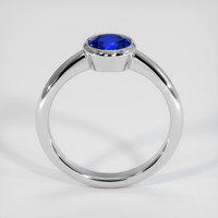 0.94 Ct. Sapphire Ring, 18K White Gold 3