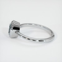 1.79 Ct. Sapphire Ring, 18K White Gold 4