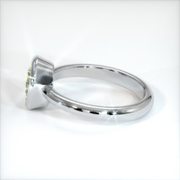 1.50 Ct. Sapphire Ring, 18K White Gold 4