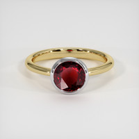 1.70 Ct. Gemstone Ring, 14K White & Yellow 1