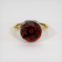 8.50 Ct. Gemstone Ring, 14K White & Yellow 1