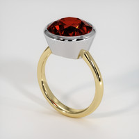 8.50 Ct. Gemstone Ring, 14K White & Yellow 2