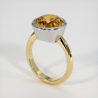 4.16 Ct. Gemstone Ring, 14K White & Yellow 2