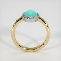 1.30 Ct. Gemstone Ring, 14K White & Yellow 3