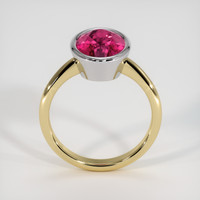 3.20 Ct. Gemstone Ring, 14K White & Yellow 3