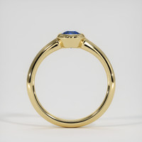0.62 Ct. Blue Sapphire Ring, 10K Yellow Gold 3