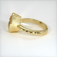 6.75 Ct. Yellow Sapphire Ring, 10K Yellow Gold 4