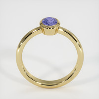 0.63 Ct. Sapphire Ring, 14K Yellow Gold 3
