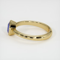 0.63 Ct. Sapphire Ring, 14K Yellow Gold 4