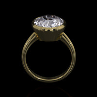 5.38 Ct. Gemstone Ring, 14K Yellow Gold 3