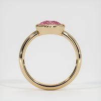 2.98 Ct. Pink Sapphire Ring, 14K Yellow Gold 3