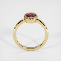 1.19 Ct. Pink Sapphire Ring, 14K Yellow Gold 3