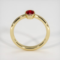 0.62 Ct. Ruby   Ring, 14K Yellow Gold 3